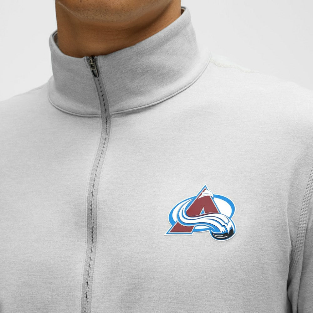 NHL Colorado Avalanche lululemon Soft Jersey Half-Zip Pullover - Heather Gray