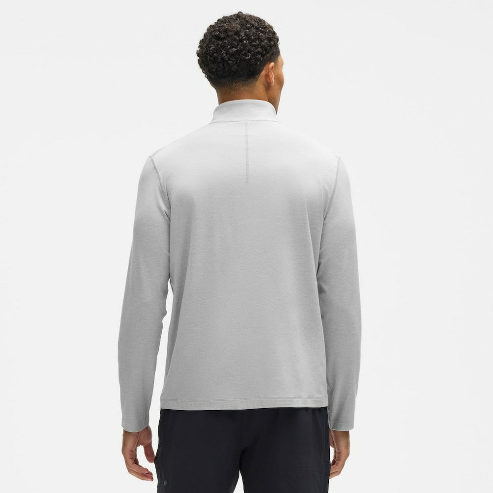 NHL Detroit Red Wings lululemon Soft Jersey Half-Zip Pullover - Heather Gray