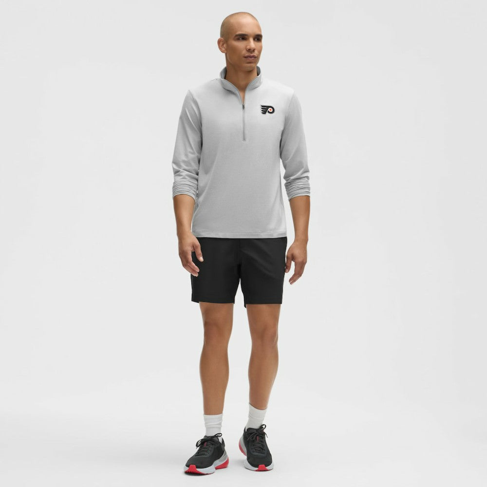 NHL Philadelphia Flyers lululemon Soft Jersey Half-Zip Pullover - Heather Gray