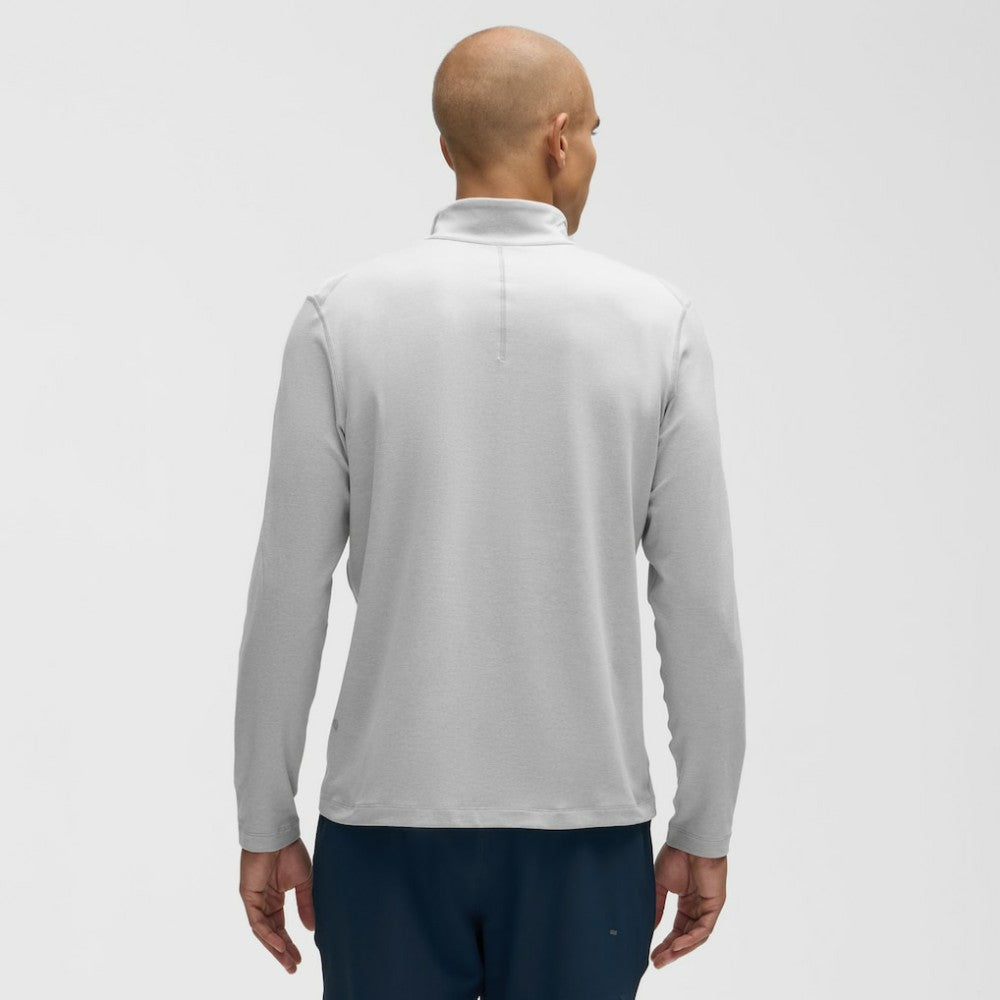 NHL Seattle Kraken lululemon Soft Jersey Half-Zip Pullover - Heather Gray