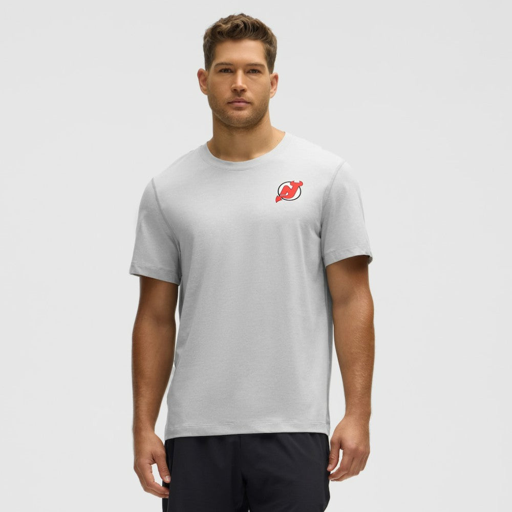NHL New Jersey Devils lululemon Soft Jersey T-Shirt - Heather Gray