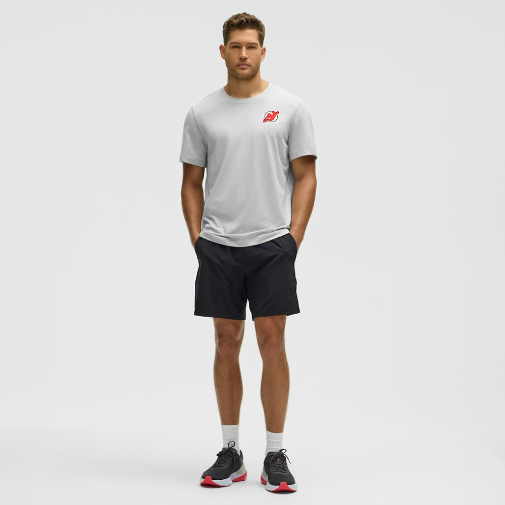 NHL New Jersey Devils lululemon Soft Jersey T-Shirt - Heather Gray
