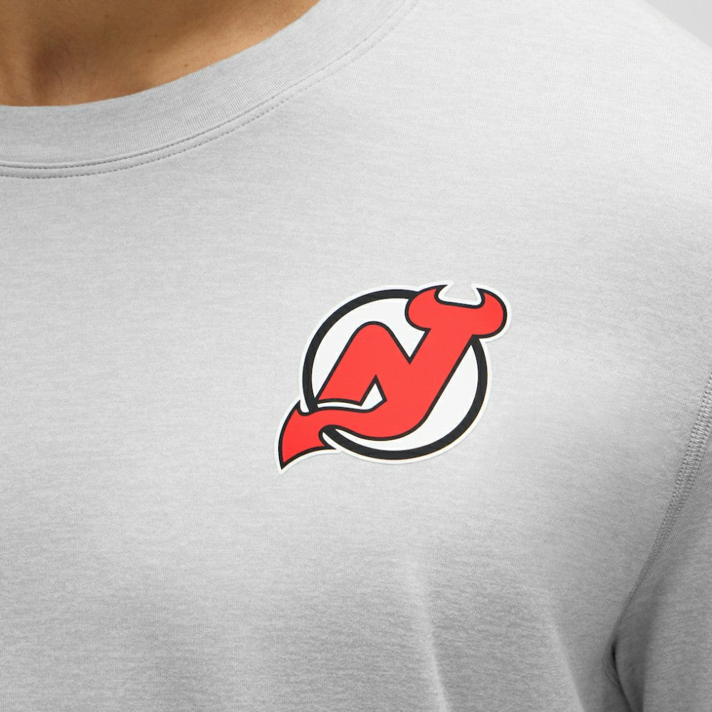NHL New Jersey Devils lululemon Soft Jersey T-Shirt - Heather Gray