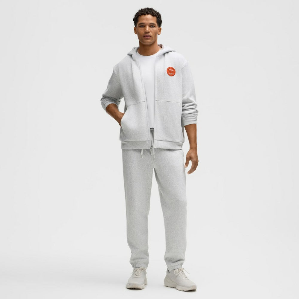 NHL Anaheim Ducks lululemon Steady State Full-Zip Hoodie - Heathered Core Ultra Light Grey