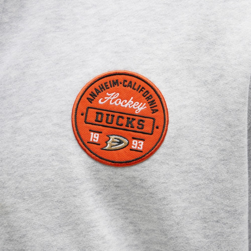 NHL Anaheim Ducks lululemon Steady State Full-Zip Hoodie - Heathered Core Ultra Light Grey