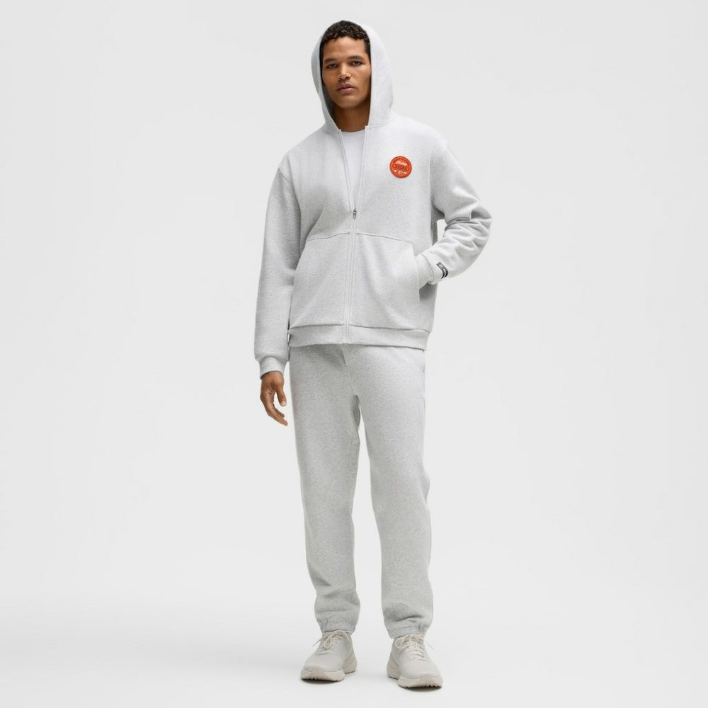 NHL Anaheim Ducks lululemon Steady State Full-Zip Hoodie - Heathered Core Ultra Light Grey