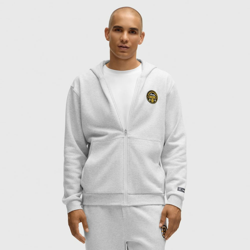 NHL Boston Bruins lululemon Steady State Full-Zip Hoodie - Heathered Core Ultra Light Grey