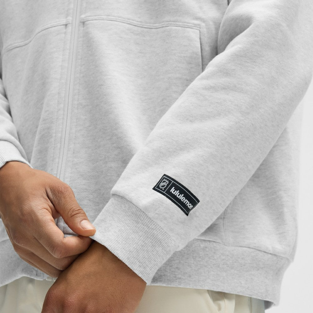 NHL Colorado Avalanche lululemon Steady State Full-Zip Hoodie - Heathered Core Ultra Light Grey