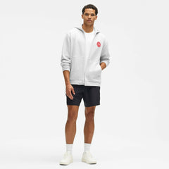 NHL Detroit Red Wings lululemon Steady State Full-Zip Hoodie - Heathered Core Ultra Light Grey