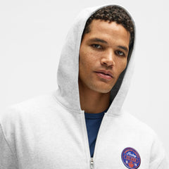 NHL Edmonton Oilers lululemon Steady State Full-Zip Hoodie - Heathered Core Ultra Light Grey