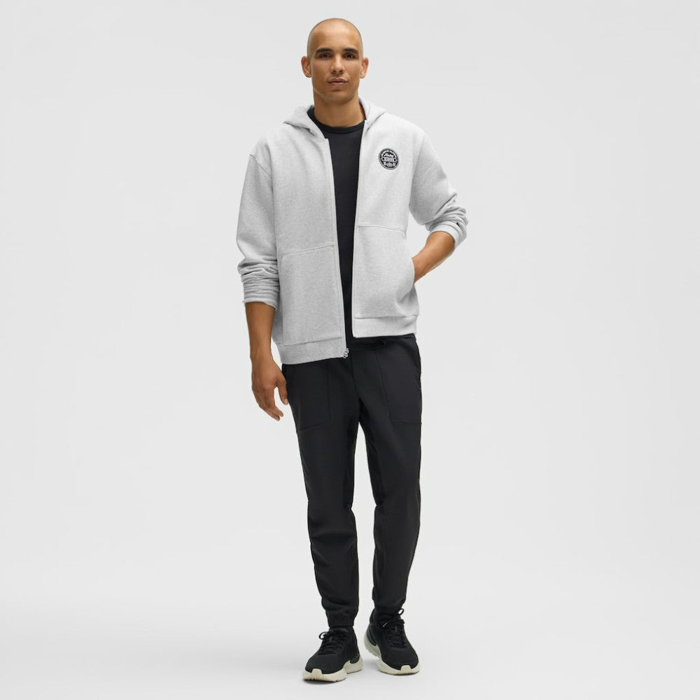 NHL Los Angeles Kings lululemon Steady State Full-Zip Hoodie - Heathered Core Ultra Light Grey