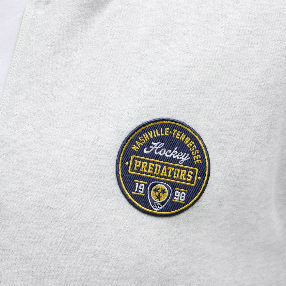 NHL Nashville Predators lululemon Steady State Full-Zip Hoodie - Heathered Core Ultra Light Grey