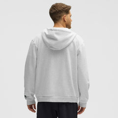 NHL New Jersey Devils lululemon Steady State Full-Zip Hoodie - Heathered Core Ultra Light Grey