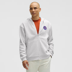 NHL New York Islanders lululemon Steady State Full-Zip Hoodie - Heathered Core Ultra Light Grey