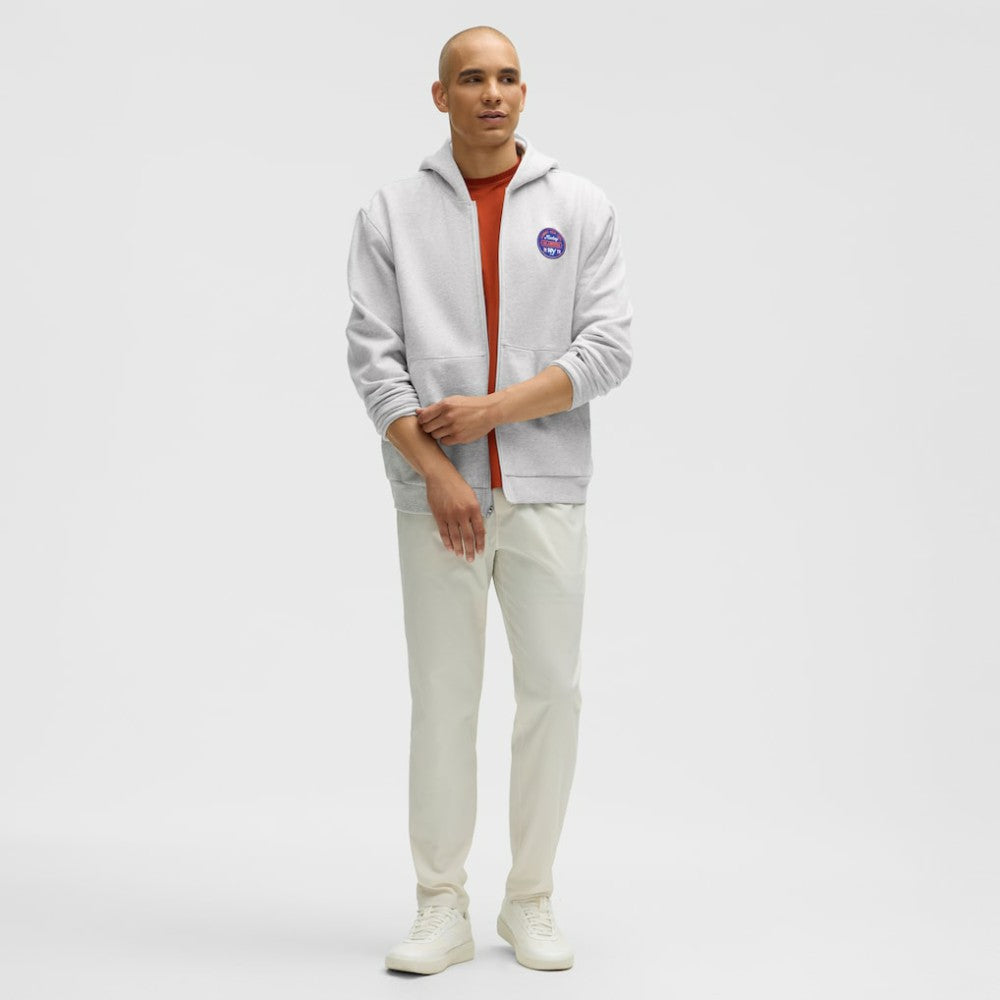 NHL New York Islanders lululemon Steady State Full-Zip Hoodie - Heathered Core Ultra Light Grey