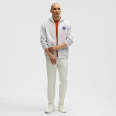 NHL New York Islanders lululemon Steady State Full-Zip Hoodie - Heathered Core Ultra Light Grey