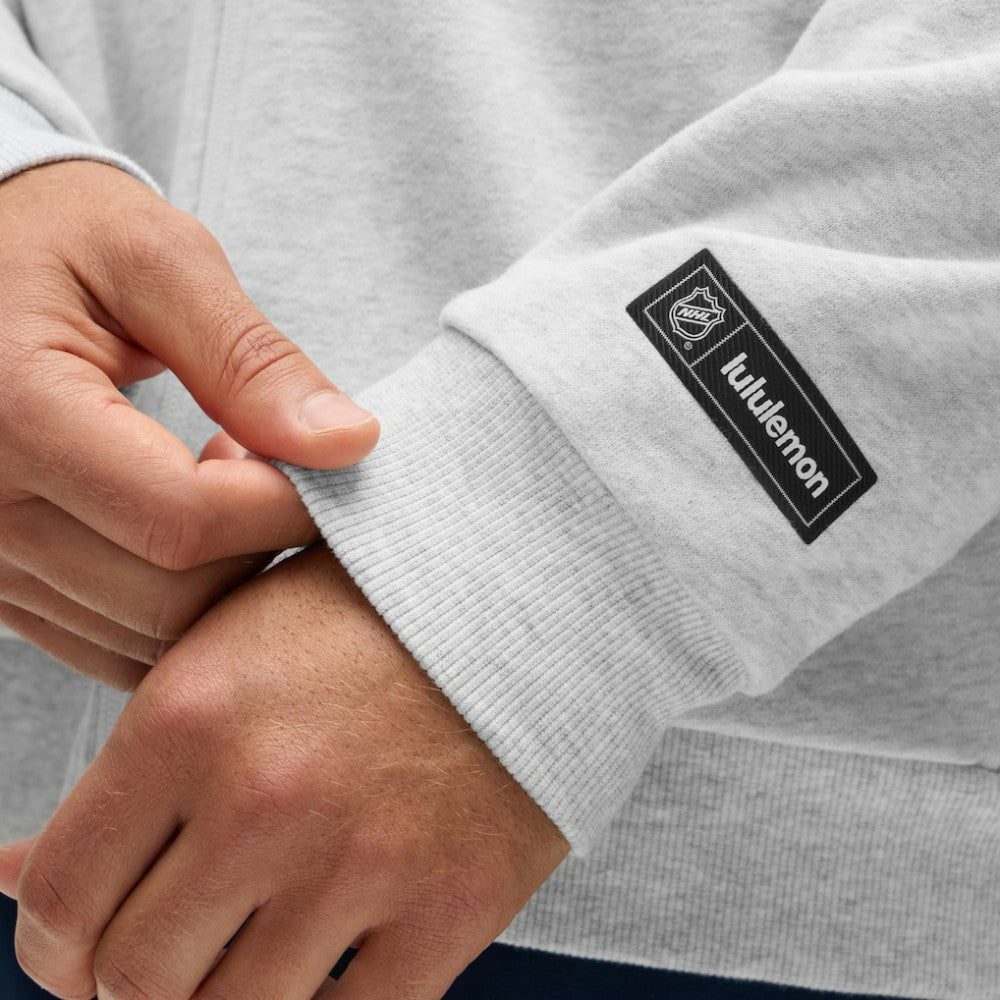 NHL New York Rangers lululemon Steady State Full-Zip Hoodie - Heathered Core Ultra Light Grey