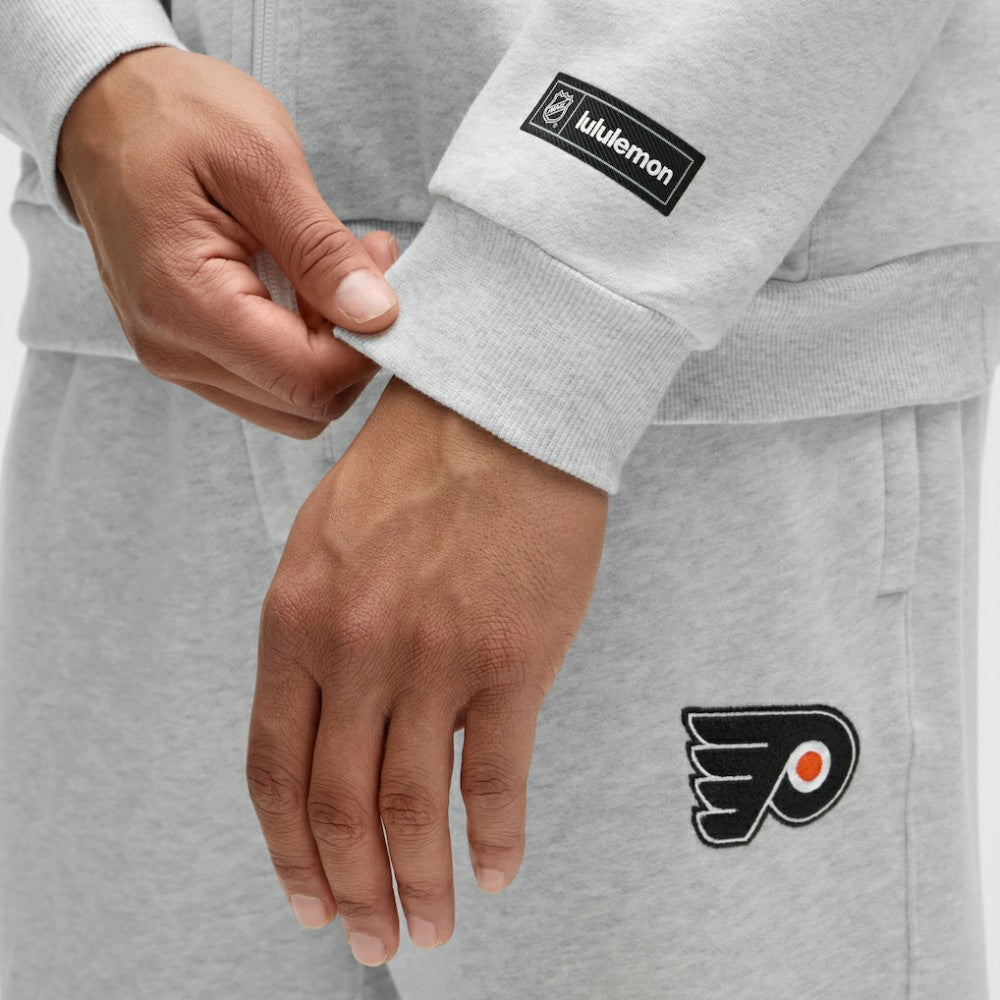 NHL Philadelphia Flyers lululemon Steady State Full-Zip Hoodie - Heathered Core Ultra Light Grey