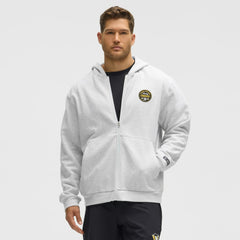 NHL Pittsburgh Penguins lululemon Steady State Full-Zip Hoodie - Heathered Core Ultra Light Grey