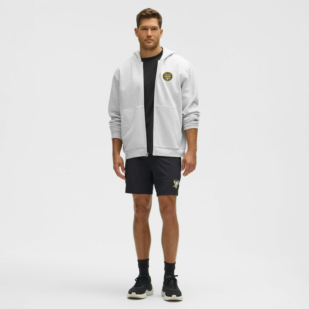NHL Pittsburgh Penguins lululemon Steady State Full-Zip Hoodie - Heathered Core Ultra Light Grey