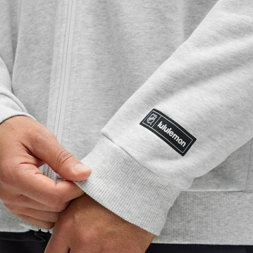 NHL Pittsburgh Penguins lululemon Steady State Full-Zip Hoodie - Heathered Core Ultra Light Grey