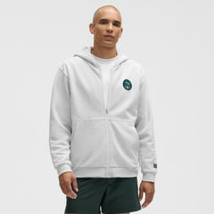 NHL San Jose Sharks lululemon Steady State Full-Zip Hoodie - Heathered Core Ultra Light Grey