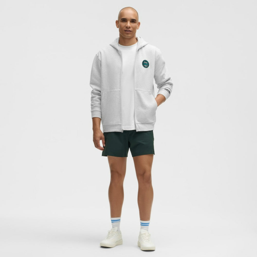 NHL San Jose Sharks lululemon Steady State Full-Zip Hoodie - Heathered Core Ultra Light Grey