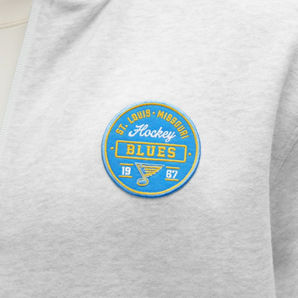 NHL St. Louis Blues lululemon Steady State Full-Zip Hoodie - Heathered Core Ultra Light Grey