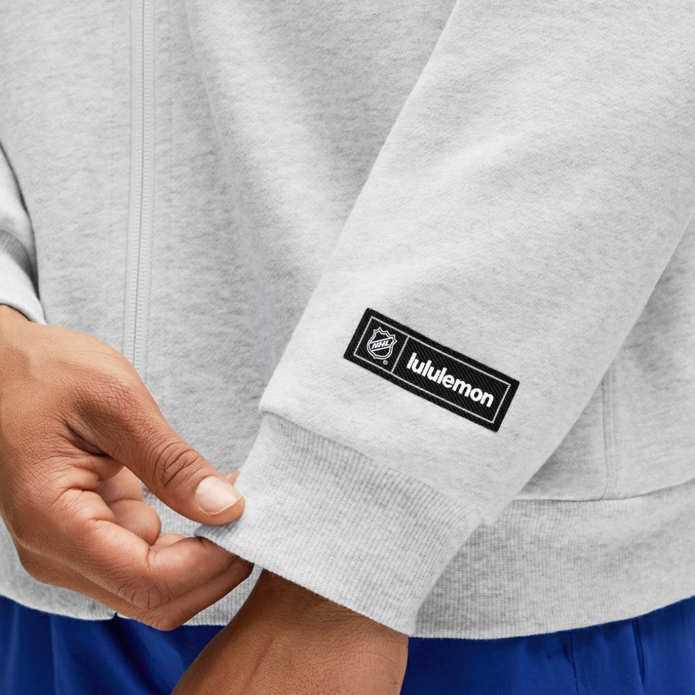 NHL Toronto Maple Leafs lululemon Steady State Full-Zip Hoodie - Heathered Core Ultra Light Grey