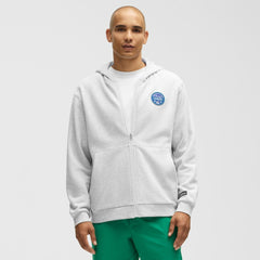 NHL Vancouver Canucks lululemon Steady State Full-Zip Hoodie - Heathered Core Ultra Light Grey