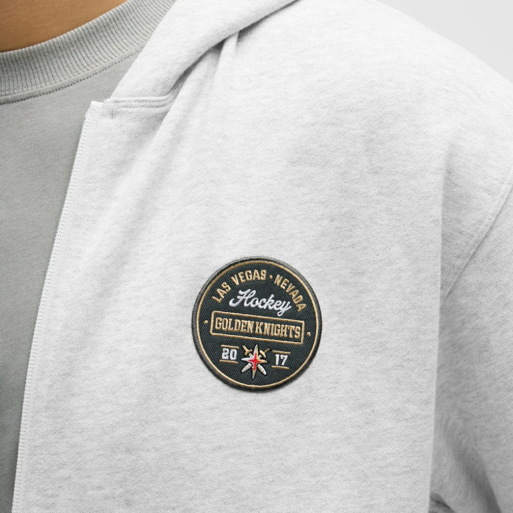 NHL Vegas Golden Knights lululemon Steady State Full-Zip Hoodie - Heathered Core Ultra Light Grey