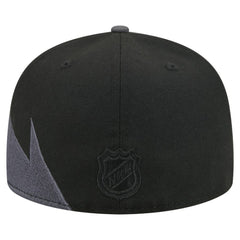 NHL Detroit Red Wings New Era Spikes 59FIFTY Fitted Hat - Black