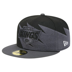 NHL Los Angeles Kings New Era Spikes 59FIFTY Fitted Hat - Black