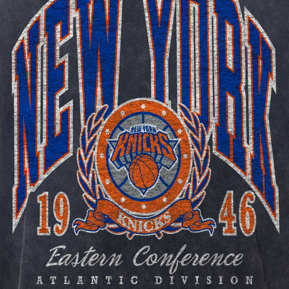 New York Knicks Sport Classics Mineral Washed T-Shirt Black