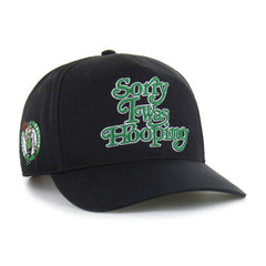 Boston Celtics Brand Seen by '47 Sorry I Was Hooping Hitch Adjustable Hat Black