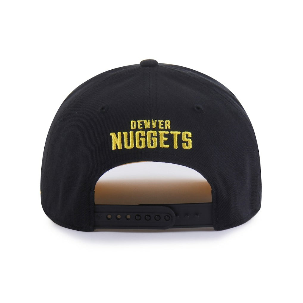 Denver Nuggets Brand Seen by '47 Sorry I Was Hooping Hitch Adjustable Hat Black