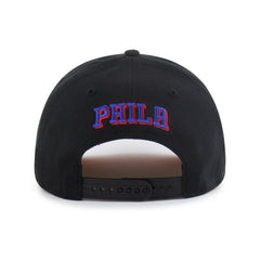 Philadelphia 76ers Brand Seen by '47 Sorry I Was Hooping Hitch Adjustable Hat Black