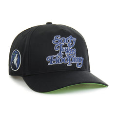 Minnesota Timberwolves Brand Seen by '47 Sorry I Was Hooping Hitch Adjustable Hat Black