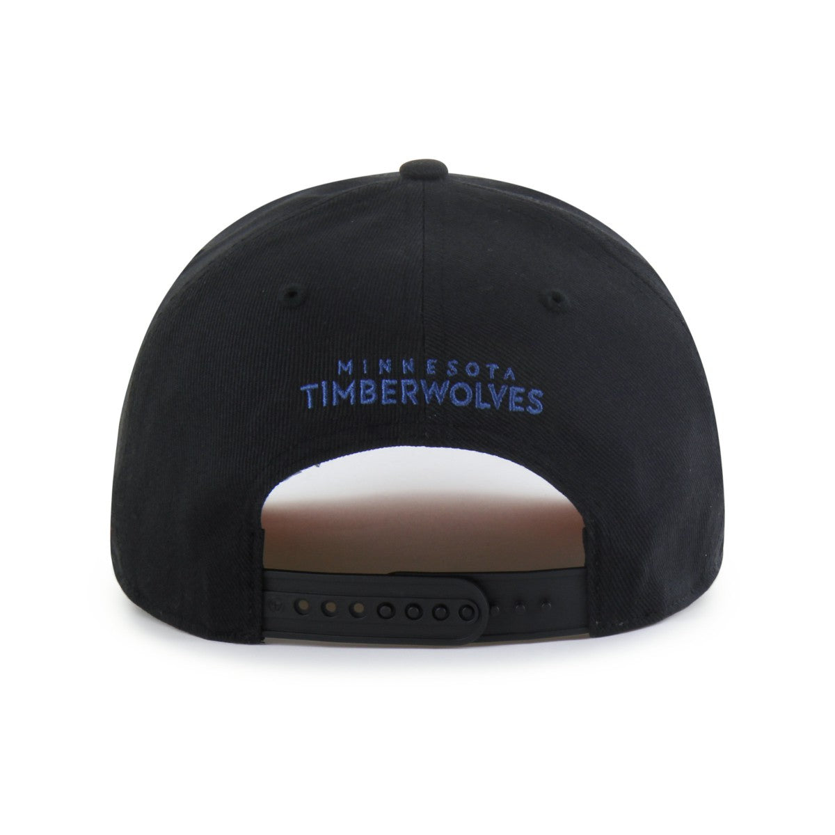 Minnesota Timberwolves Brand Seen by '47 Sorry I Was Hooping Hitch Adjustable Hat Black