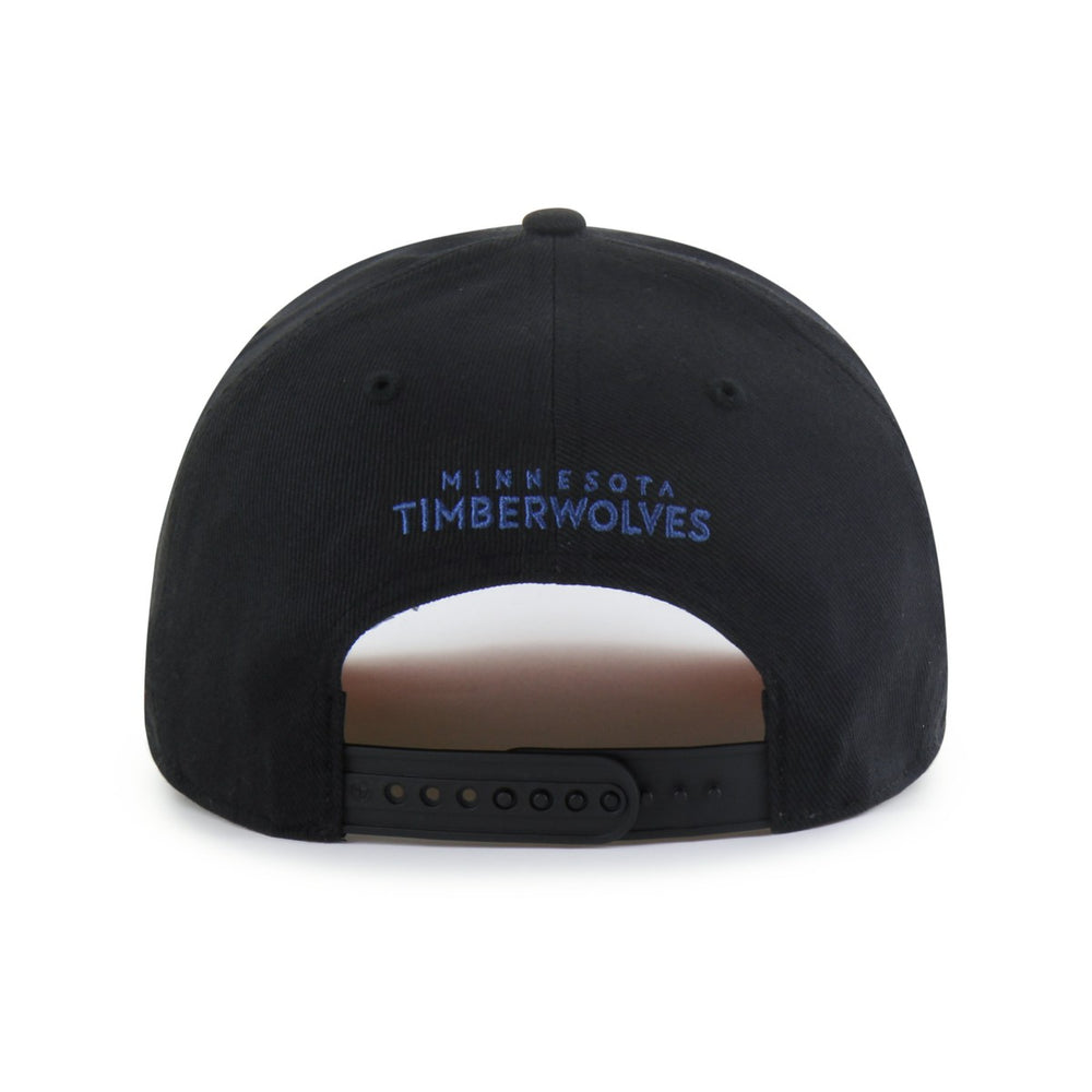 Minnesota Timberwolves Brand Seen by '47 Sorry I Was Hooping Hitch Adjustable Hat Black