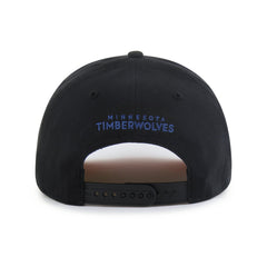 Minnesota Timberwolves Brand Seen by '47 Sorry I Was Hooping Hitch Adjustable Hat Black