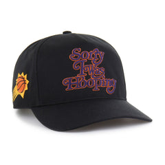 Phoenix Suns Brand Seen by '47 Sorry I Was Hooping Hitch Adjustable Hat Black