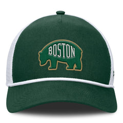 NHL Boston Bruins Fanatics Bermuda A-Frame Adjustable Hat - Green/White