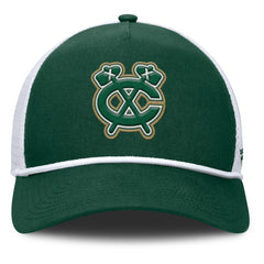 NHL Chicago Blackhawks Fanatics Bermuda A-Frame Adjustable Hat - Green/White