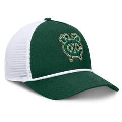 NHL Chicago Blackhawks Fanatics Bermuda A-Frame Adjustable Hat - Green/White