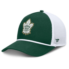 NHL Toronto Maple Leafs Fanatics Bermuda A-Frame Adjustable Hat - Green/White