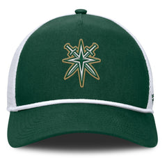 NHL Vegas Golden Knights Fanatics Bermuda A-Frame Adjustable Hat - Green/White