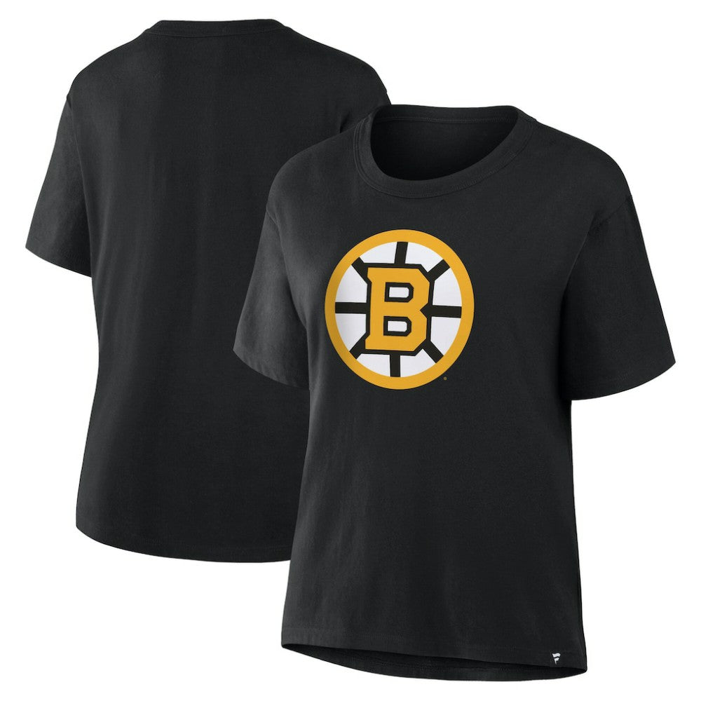 NHL Boston Bruins Fanatics Women's Primary Logo Legacy T-Shirt - Black