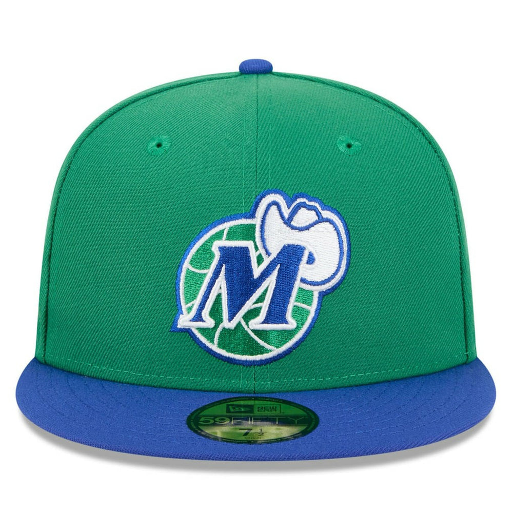 Dallas Mavericks 2025/26 Classic Edition Jersey Hook 59FIFTY Fitted Hat Green/Blue