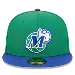 Dallas Mavericks 2025/26 Classic Edition Jersey Hook 59FIFTY Fitted Hat Green/Blue